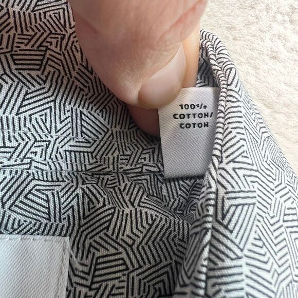 Calvin Klein Regular Fit Performance Non Iron Dress Shirt Mens 15.5 34/35 Cotton - Picture 5 of 10